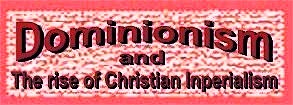 Christian Dominionism